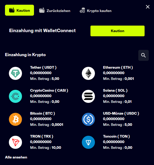 cryptocasino-sport-einzahlen