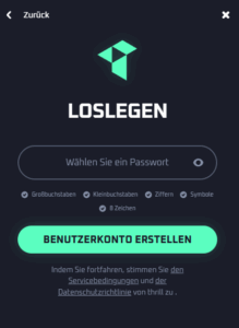 thrill anmeldung passwort