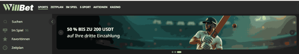 willbet sport bonusangebot