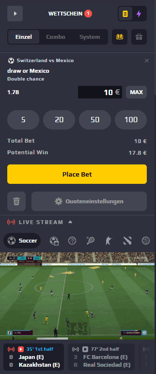 rollblock-wette-platzieren