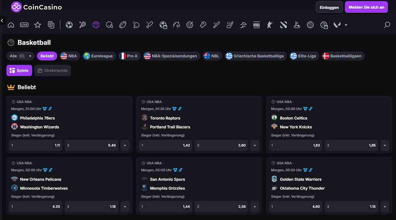 coincasino-nba-wetten