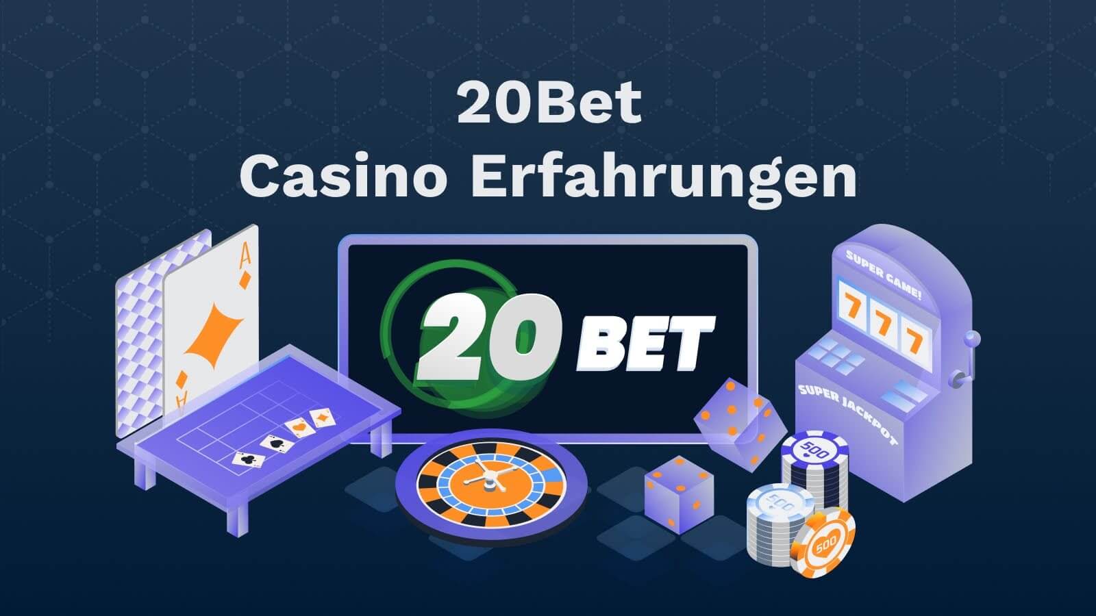20Bet casino felület