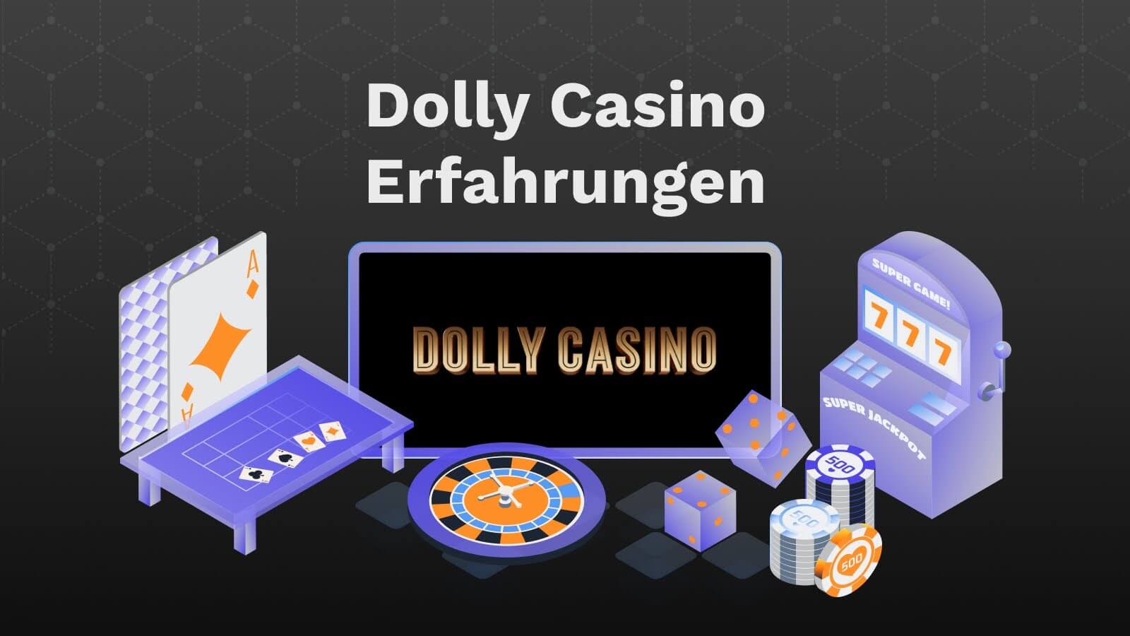 Schermata dell'interfaccia di Dolly Casino che mostra slot machine e promozioni