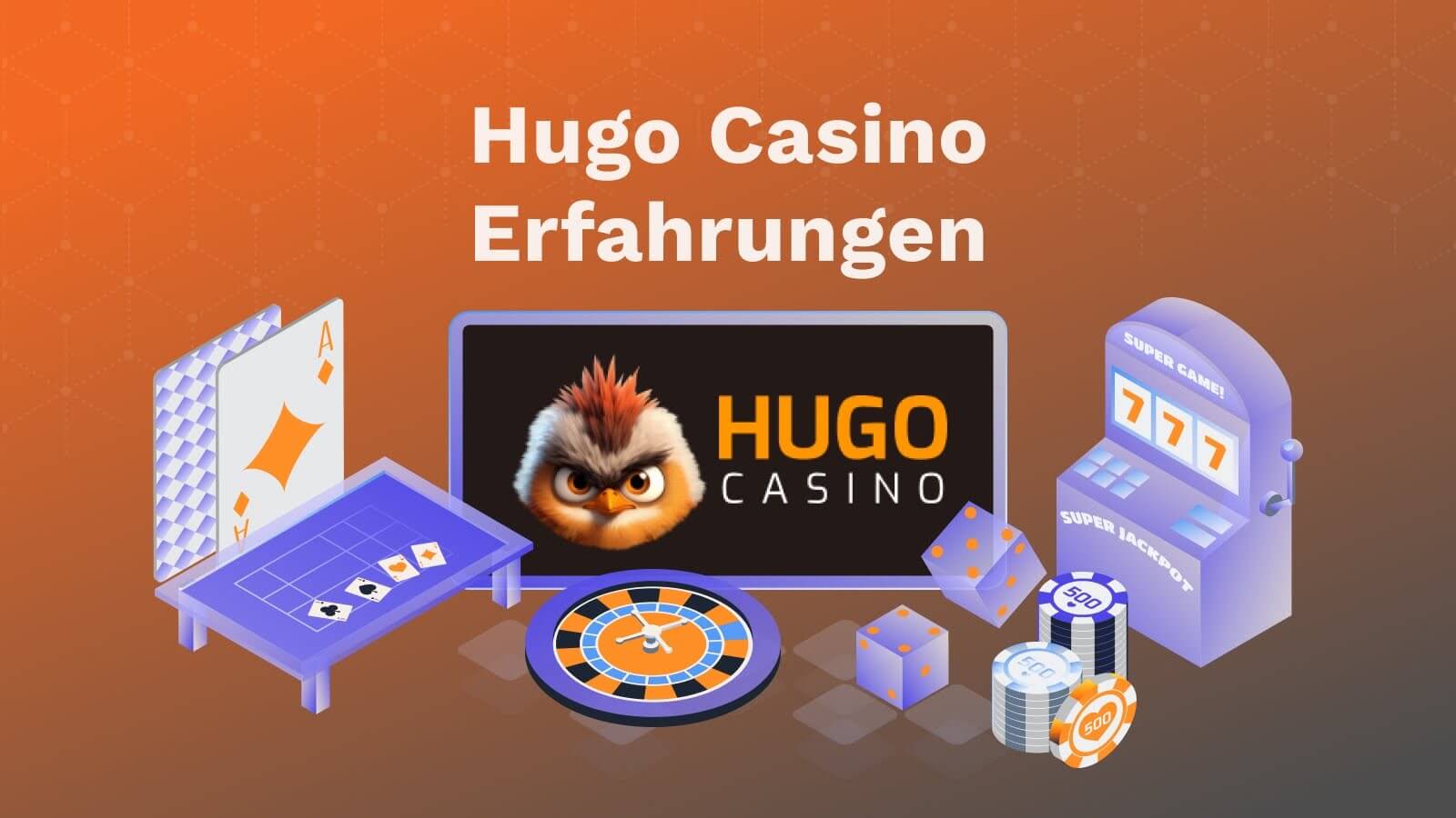 Hugo Casino platform billede