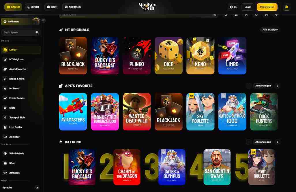 monkeytilt-spielangebot