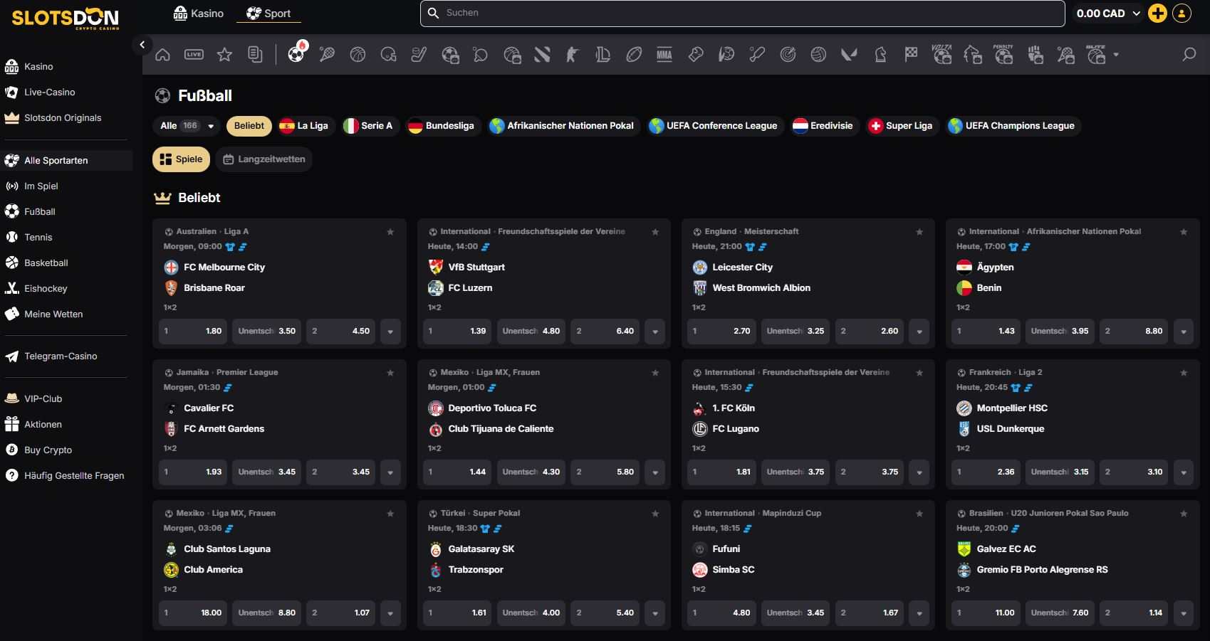 slotsdon-sport-spiele