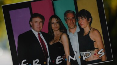 foto trump epstein