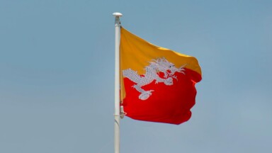 bhutan flagge