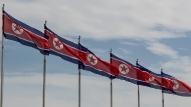 flaggen nordkoreas