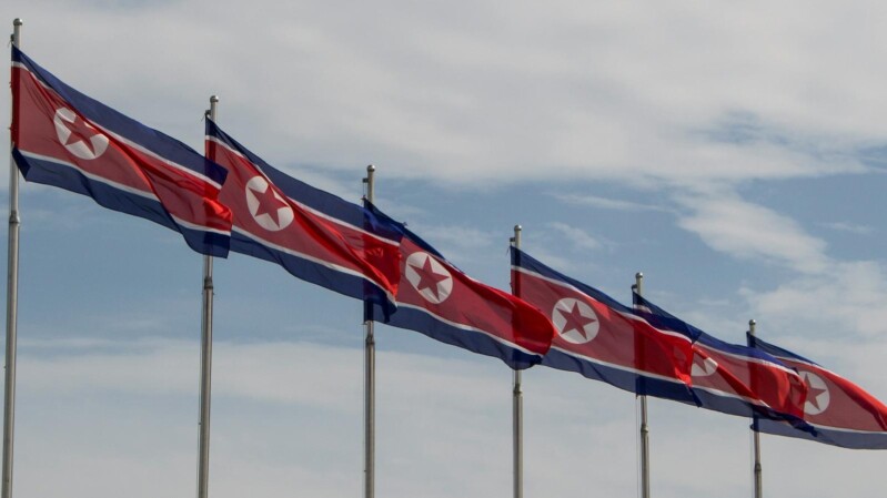 flaggen nordkoreas