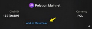polygon einrichten browser wallet
