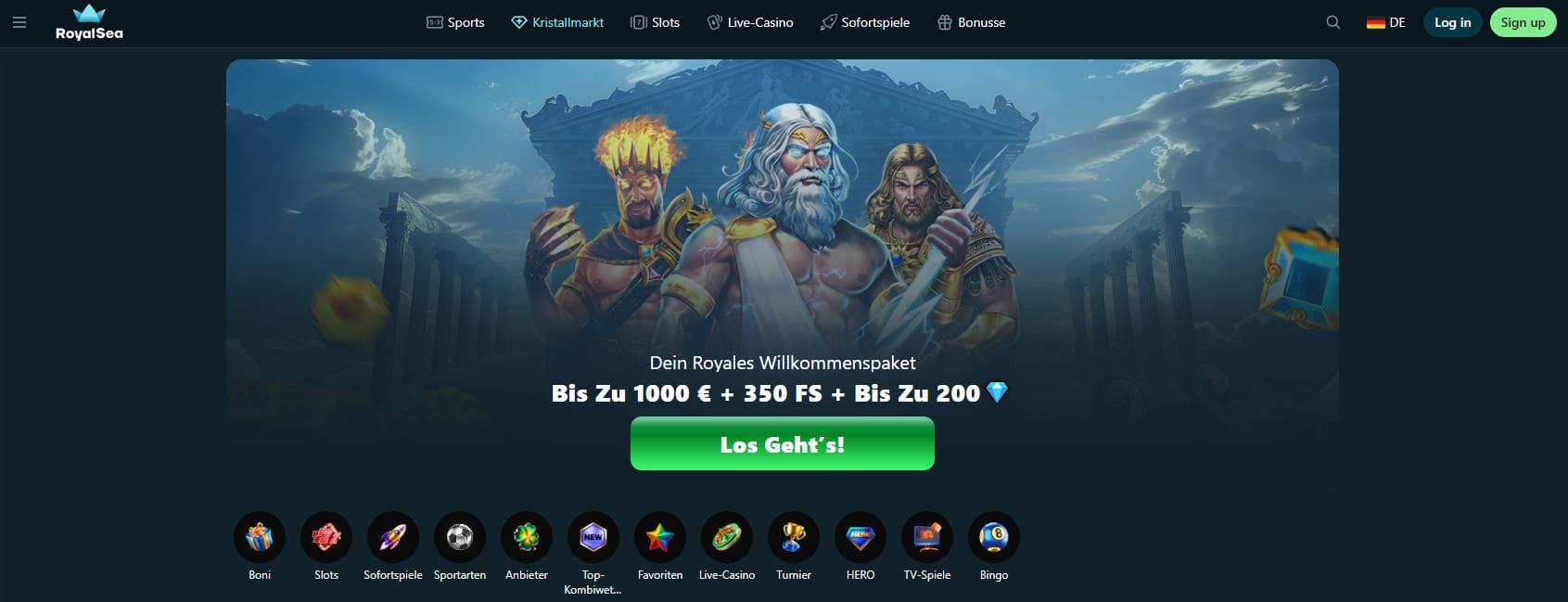 Royal Sea Casino Bonus