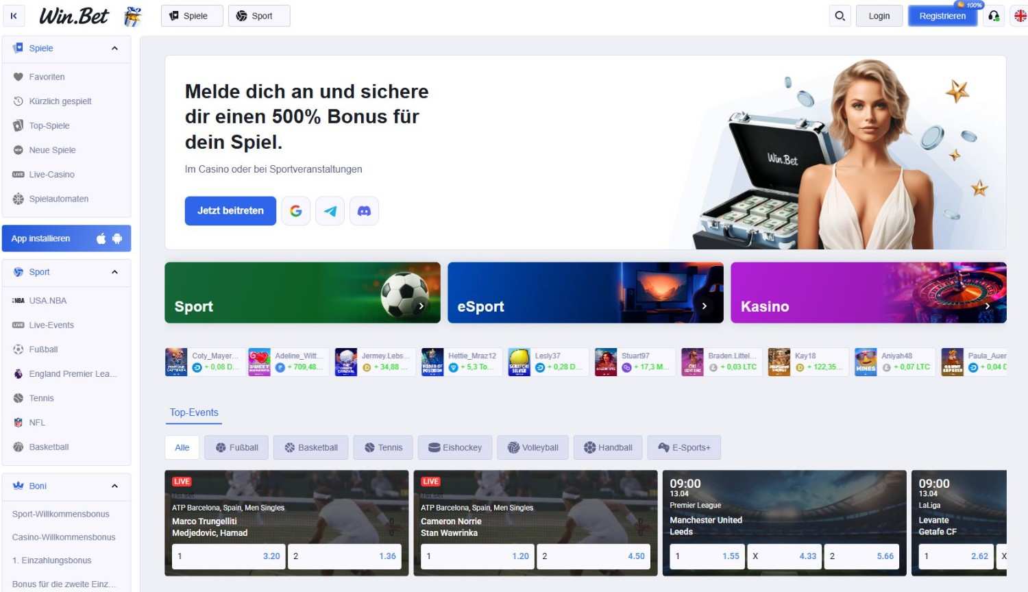 Win.Bet Casino Bonus