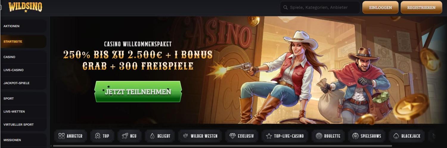 Wildsino Bonusangebot