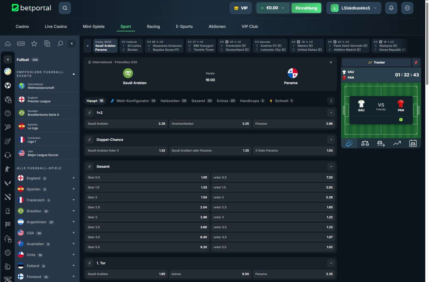 BetPortal Sportwette