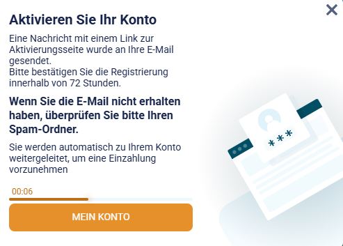 Coldbet Registrieren Schritt 2