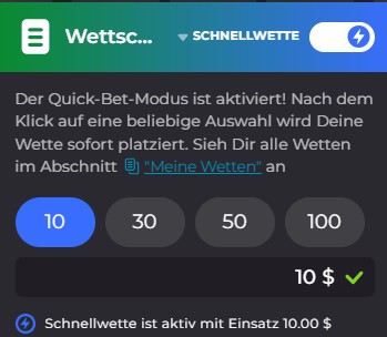 Luckycapone Wette Platzieren