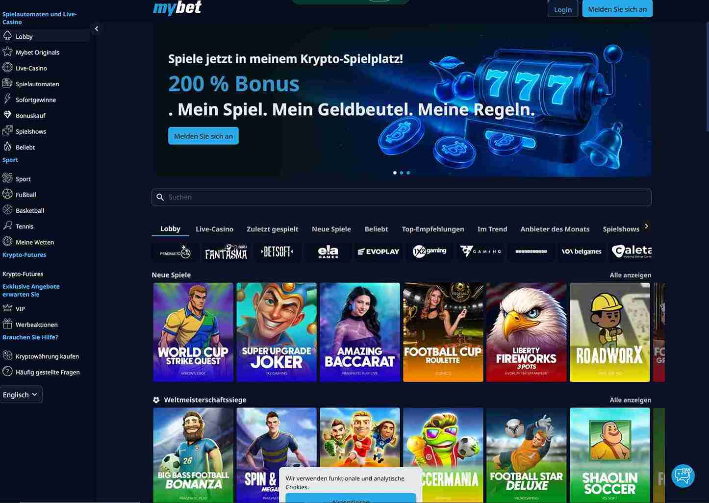 Mybet Bonus