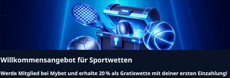 Mybet Sportwetten Willkommensangebot