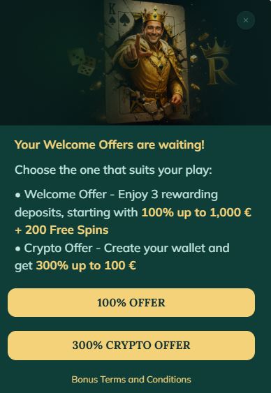 Royalen Bonus Wählen