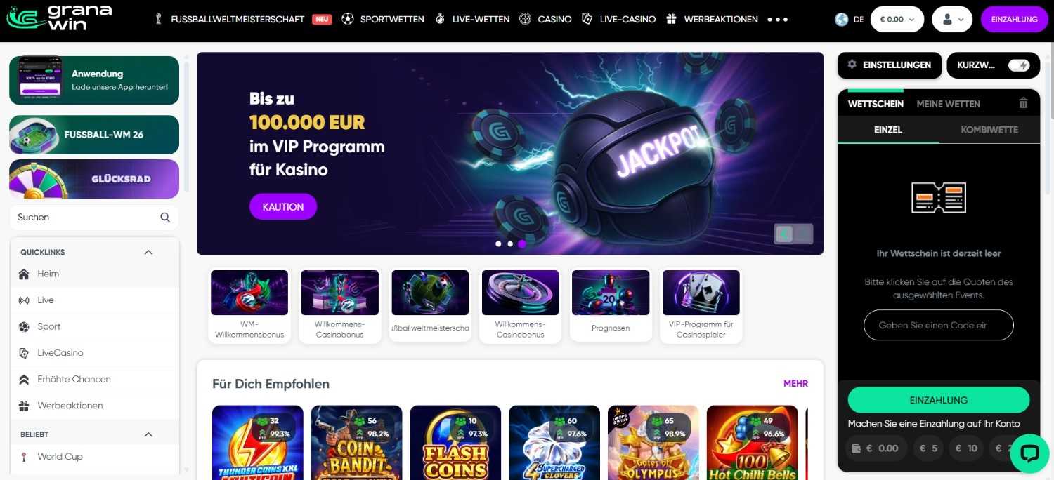 GranaWin Spiele