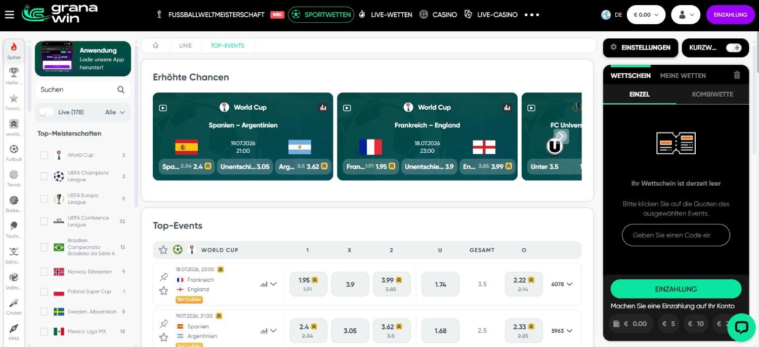 GranaWin Sportwetten