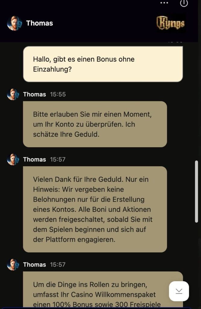 Kyngs Live Chat