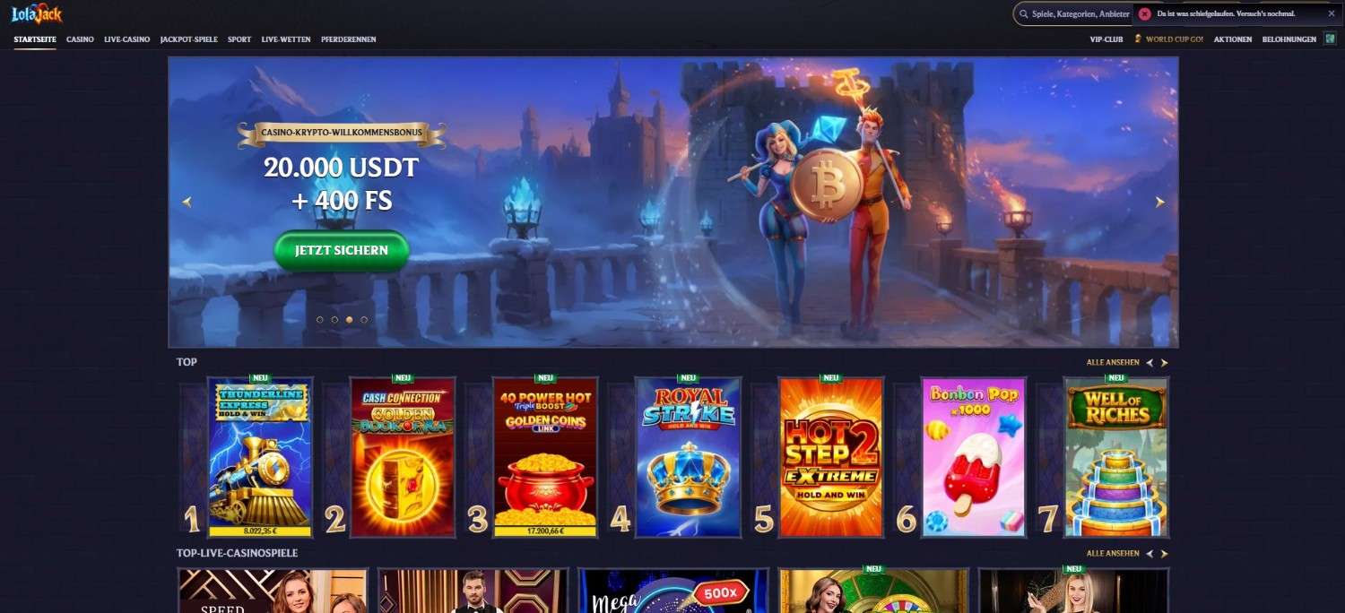 Lolajack Bonus