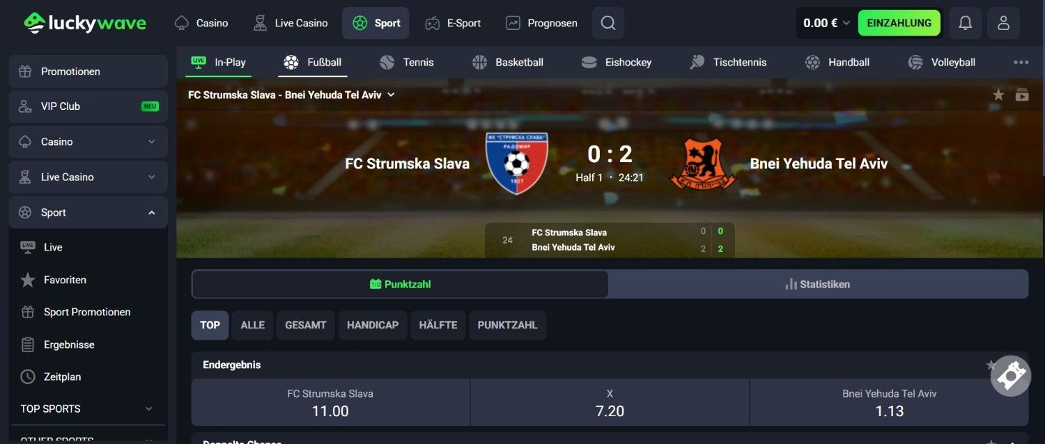 Luckywave Sportwette