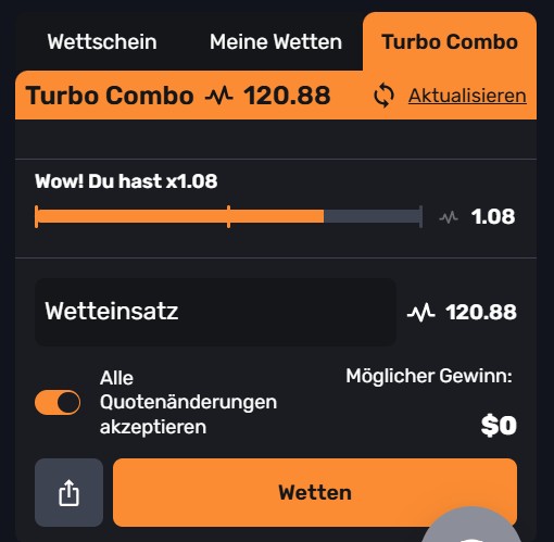 Mystbet Wette Platzieren