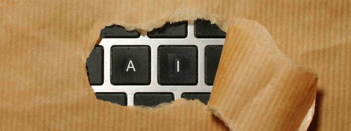 ai tasten auf einer computertastatur