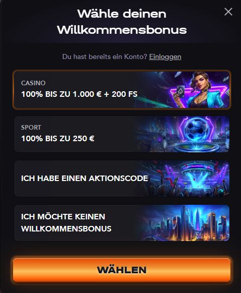 Madcasino Bonusangebot