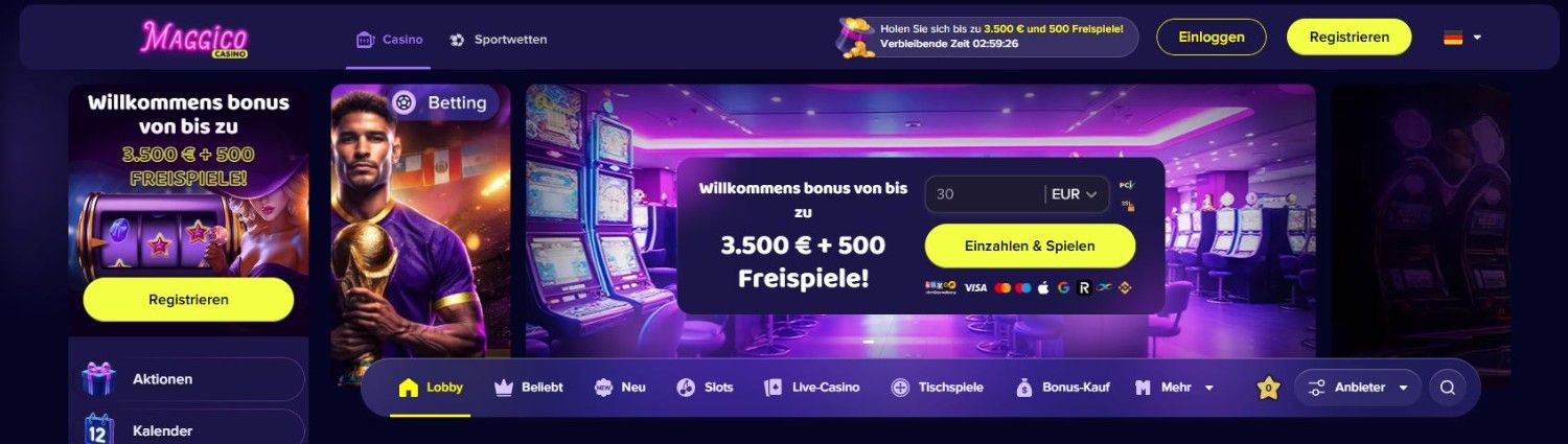 Maggico Bonus