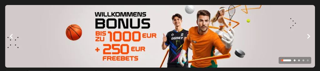 GGBet Sportwetten Bonus