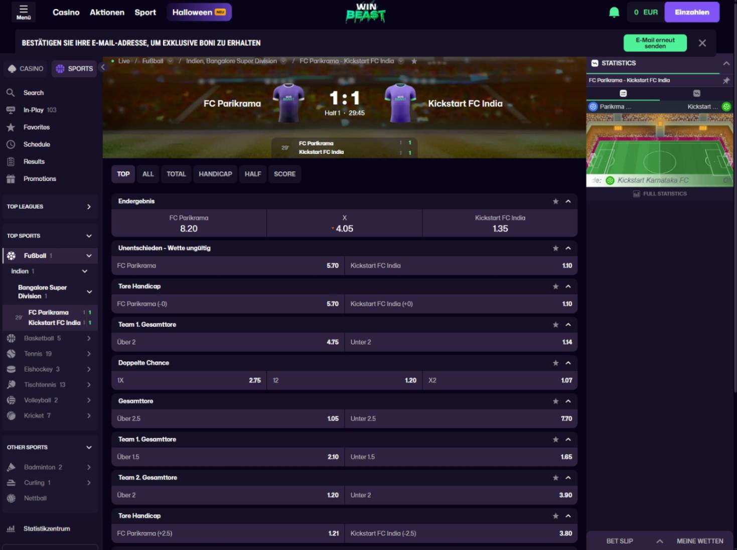 WinBeast Sportwette